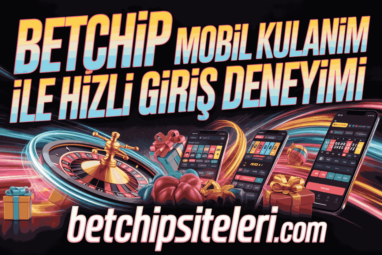 Betchip Mobil Kullanım ile Hızlı Giriş Deneyimi