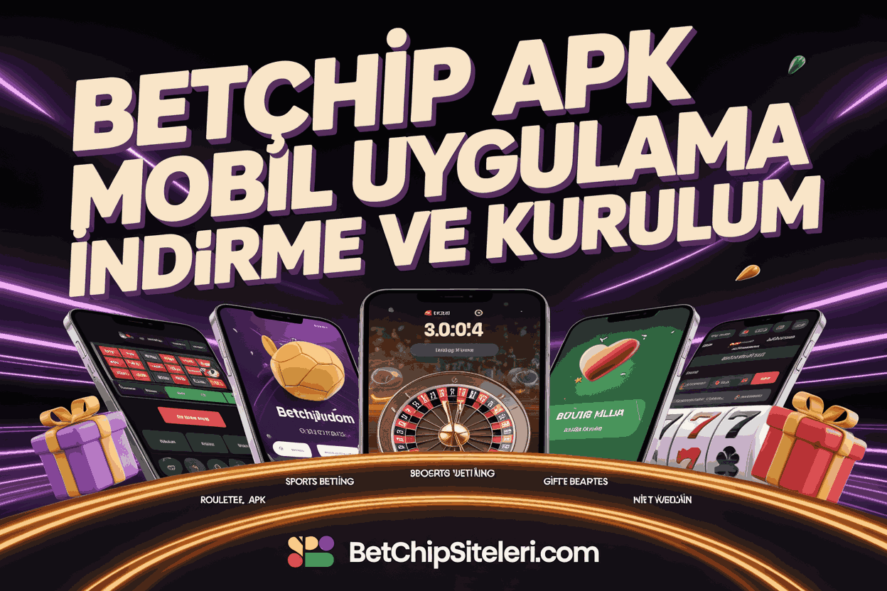 Betchip APK Mobil Uygulama İndirme ve Kurulum