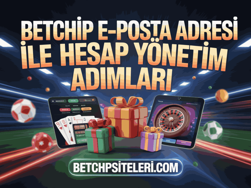 betchip e-posta adresi ile hesap yonetim adimlari