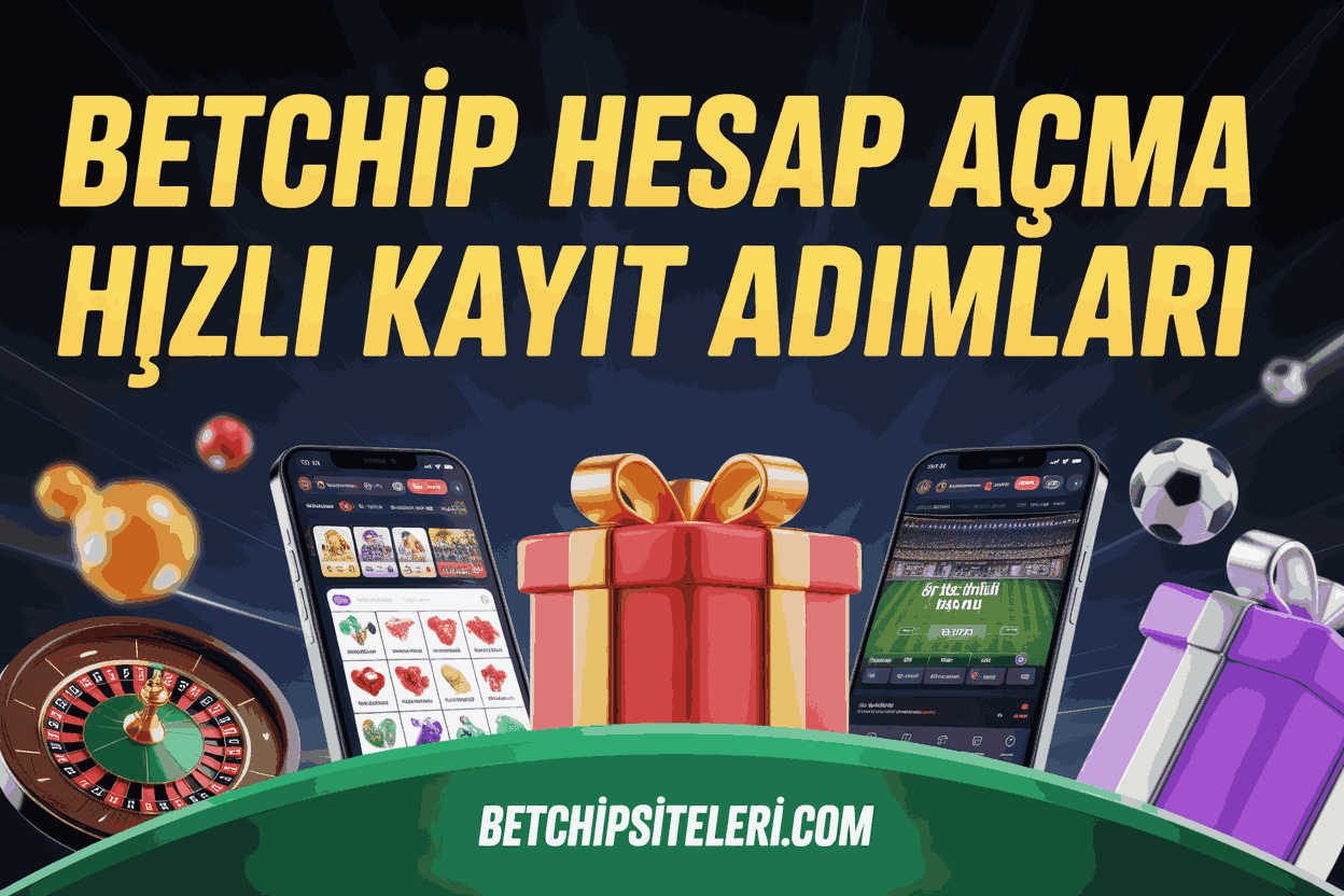 Betchip Hesap Açma Hızlı Kayıt Adımları